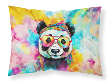 Load image into Gallery viewer, Hippie Animal Panda Standard Pillowcase – Artistic Decorative Front, White Back