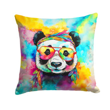 Load image into Gallery viewer, Hippie Animal Panda Throw Pillow - 14x14 Decorative Pillow – Art for Your Home &amp; Patio