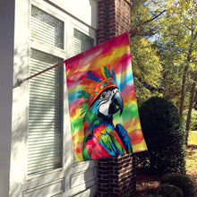 Load image into Gallery viewer, Hippie Animal Parrot House Flag
