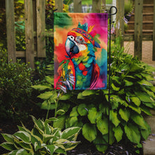 Load image into Gallery viewer, Parrot Garden Flag - Hippie Aniimals - Animal-Themed Yard Decor