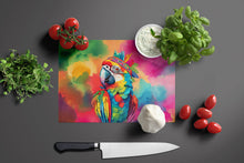 Load image into Gallery viewer, Hippie Animal Parrot Glass Cutting Boards – Durable, Decorative Kitchen Art