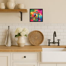 Load image into Gallery viewer, Hippie Animal Parrot Framed Metal Print