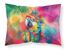 Load image into Gallery viewer, Hippie Animal Parrot Standard Pillowcase – Artistic Decorative Front, White Back