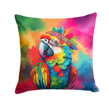 Load image into Gallery viewer, Hippie Animal Parrot Throw Pillow - 14x14 Decorative Pillow – Art for Your Home &amp; Patio