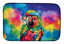 Load image into Gallery viewer, Hippie Animal Parrot Dish Drying Mat