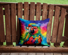 Load image into Gallery viewer, Hippie Animal Parrot Throw Pillow - 14x14 Decorative Pillow – Art for Your Home &amp; Patio