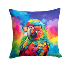 Load image into Gallery viewer, Hippie Animal Parrot Throw Pillow - 14x14 Decorative Pillow – Art for Your Home &amp; Patio
