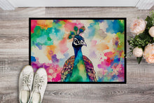 Load image into Gallery viewer, Hippie Animal Peacock Doormat-24x36 Indoor / Outdoor Rug | Made in USA