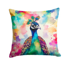 Load image into Gallery viewer, Hippie Animal Peacock Throw Pillow