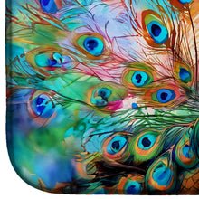 Load image into Gallery viewer, Hippie Animal Peacock Dish Drying Mat
