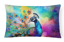 Load image into Gallery viewer, Hippie Animal Peacock Throw Pillow
