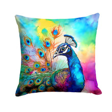Load image into Gallery viewer, Hippie Animal Peacock Throw Pillow