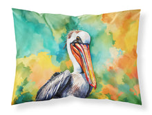 Load image into Gallery viewer, Hippie Animal Pelican Standard Pillowcase – Artistic Decorative Front, White Back