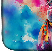 Load image into Gallery viewer, Hippie Animal Pig Dish Drying Mat