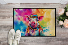 Load image into Gallery viewer, Hippie Animal Pig Doormat-24x36 Indoor / Outdoor Rug | Made in USA