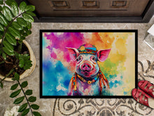 Load image into Gallery viewer, Hippie Animal Pig Doormat - 18X27 Indoor / Outdoor Rug | Made in USA