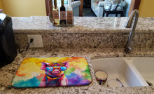 Load image into Gallery viewer, Hippie Animal Pig Dish Drying Mat