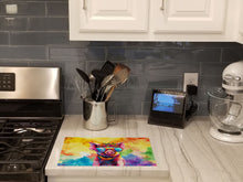 Load image into Gallery viewer, Hippie Animal Pig Glass Cutting Boards – Durable, Decorative Kitchen Art