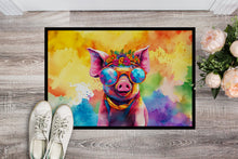 Load image into Gallery viewer, Hippie Animal Pig Doormat - 18X27 Indoor / Outdoor Rug | Made in USA