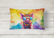 Load image into Gallery viewer, Hippie Animal Pig Throw Pillow