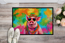 Load image into Gallery viewer, Hippie Animal Pig Doormat - 18X27 Indoor / Outdoor Rug | Made in USA