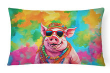 Load image into Gallery viewer, Hippie Animal Pig Throw Pillow