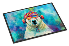 Load image into Gallery viewer, Hippie Animal Polar Bear Doormat - 18X27 Indoor / Outdoor Rug | Made in USA