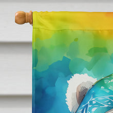 Load image into Gallery viewer, Hippie Animal Polar Bear House Flag