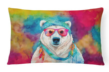 Load image into Gallery viewer, Hippie Animal Polar Bear Throw Pillow
