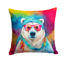 Load image into Gallery viewer, Hippie Animal Polar Bear Throw Pillow