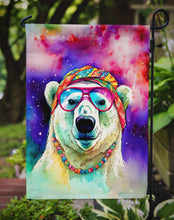 Load image into Gallery viewer, Polar Bear Garden Flag - Hippie Aniimals - Animal-Themed Yard Decor