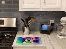 Load image into Gallery viewer, Hippie Animal Polar Bear Glass Cutting Boards – Durable, Decorative Kitchen Art