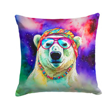 Load image into Gallery viewer, Hippie Animal Polar Bear Throw Pillow