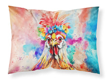 Load image into Gallery viewer, Hippie Animal Polish Poland Rooster Standard Pillowcase – Artistic Decorative Front, White Back