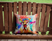 Load image into Gallery viewer, Hippie Animal Polish Poland Rooster Throw Pillow - 14x14 Decorative Pillow – Art for Your Home &amp; Patio