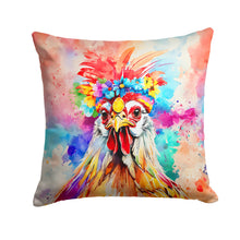 Load image into Gallery viewer, Hippie Animal Polish Poland Rooster Throw Pillow - 14x14 Decorative Pillow – Art for Your Home &amp; Patio