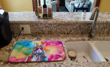 Load image into Gallery viewer, Hippie Animal Rabbit Dish Drying Mat