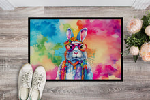 Load image into Gallery viewer, Hippie Animal Rabbit Doormat-24x36 Indoor / Outdoor Rug | Made in USA