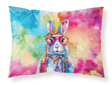 Load image into Gallery viewer, Hippie Animal Rabbit Standard Pillowcase – Artistic Decorative Front, White Back