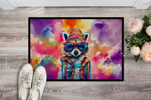 Load image into Gallery viewer, Hippie Animal Raccoon Doormat - 18X27 Indoor / Outdoor Rug | Made in USA