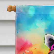Load image into Gallery viewer, Hippie Animal Raccoon House Flag