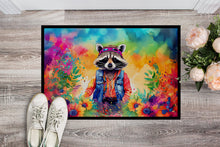 Load image into Gallery viewer, Hippie Animal Raccoon Doormat-24x36 Indoor / Outdoor Rug | Made in USA