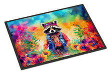 Load image into Gallery viewer, Hippie Animal Raccoon Doormat-24x36 Indoor / Outdoor Rug | Made in USA