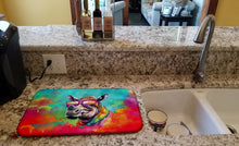 Load image into Gallery viewer, Hippie Animal Rhinoceros Dish Drying Mat