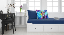Load image into Gallery viewer, Hippie Animal Rhinoceros Standard Pillowcase – Artistic Decorative Front, White Back