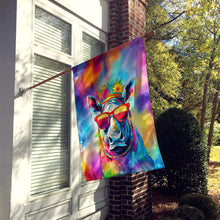 Load image into Gallery viewer, Hippie Animal Rhinoceros House Flag