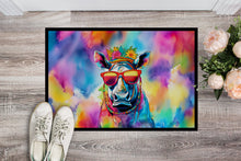 Load image into Gallery viewer, Hippie Animal Rhinoceros Doormat-24x36 Indoor / Outdoor Rug | Made in USA