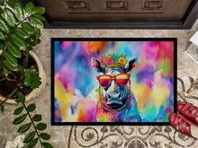 Load image into Gallery viewer, Hippie Animal Rhinoceros Doormat-24x36 Indoor / Outdoor Rug | Made in USA
