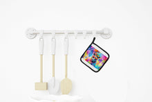 Load image into Gallery viewer, Hippie Animal Rhinoceros Pot Holders - Set of 2 Decorative Kitchen Helpers | Made in the USA