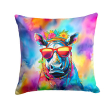 Load image into Gallery viewer, Hippie Animal Rhinoceros Throw Pillow
